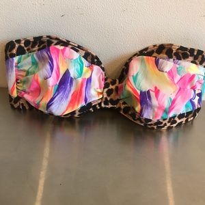 VS PINK Strapless Bikini Top